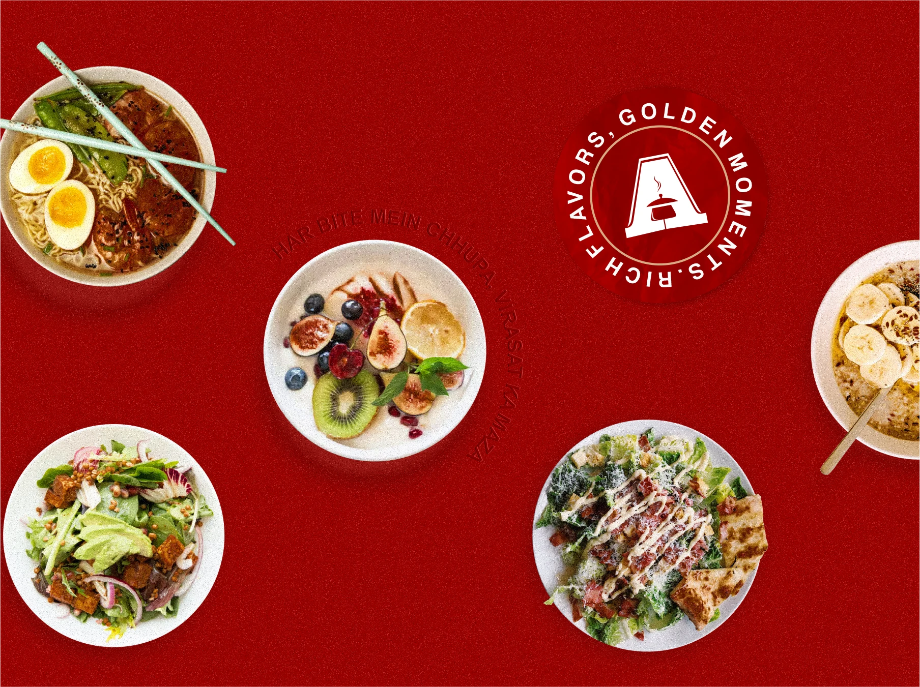 Amber Foods branding project