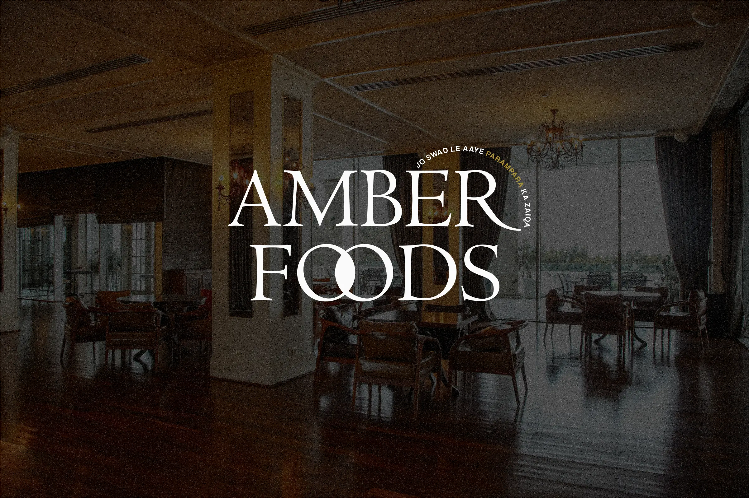 Amber foods branding